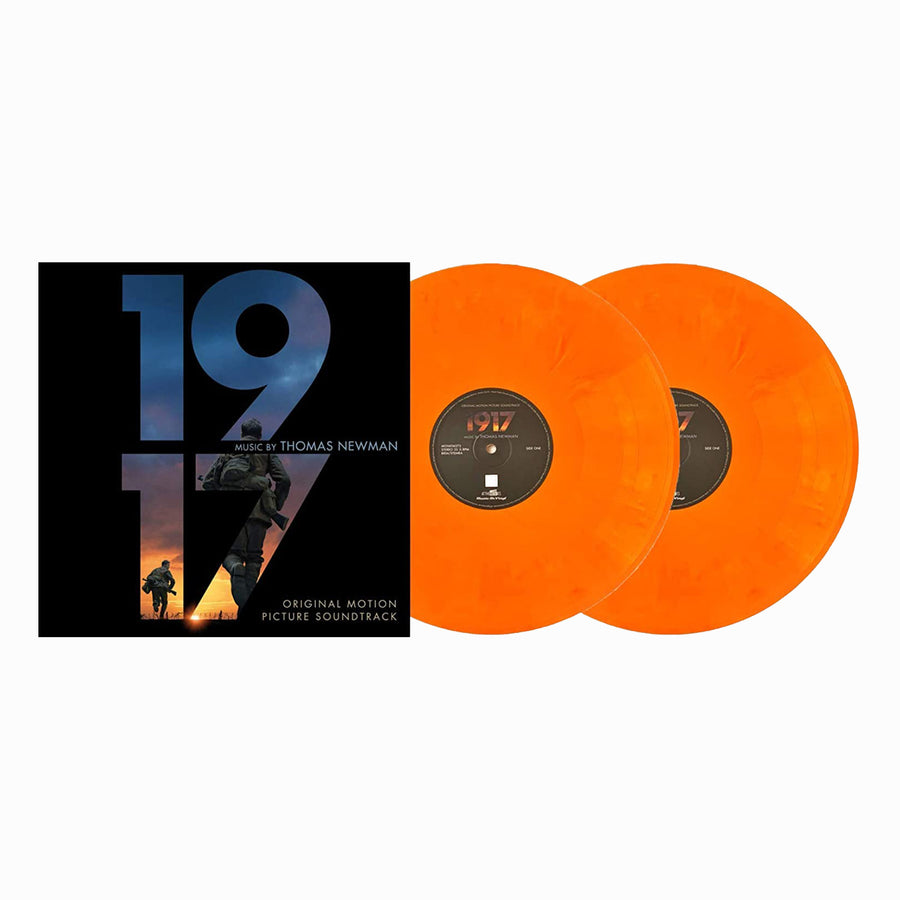 1917 Original Motion Picture Soundtrack Exclusive Flaming Orange Fire Colored Vinyl LP