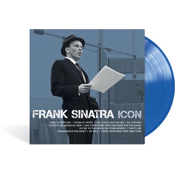 Frank Sinatra - Icon Exclusive Limited Edition Blue Vinyl LP_Record