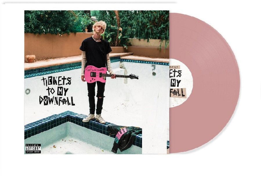 Machine Gun Kelly - Tickets To My Downfall Exclusive Limited Edition Pink Colored LP Vinyl Record