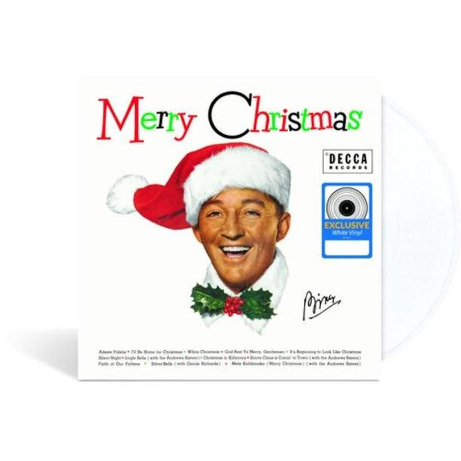 Bing Crosby - Merry Christmas Limited Edition White Vinyl Album LP_Record