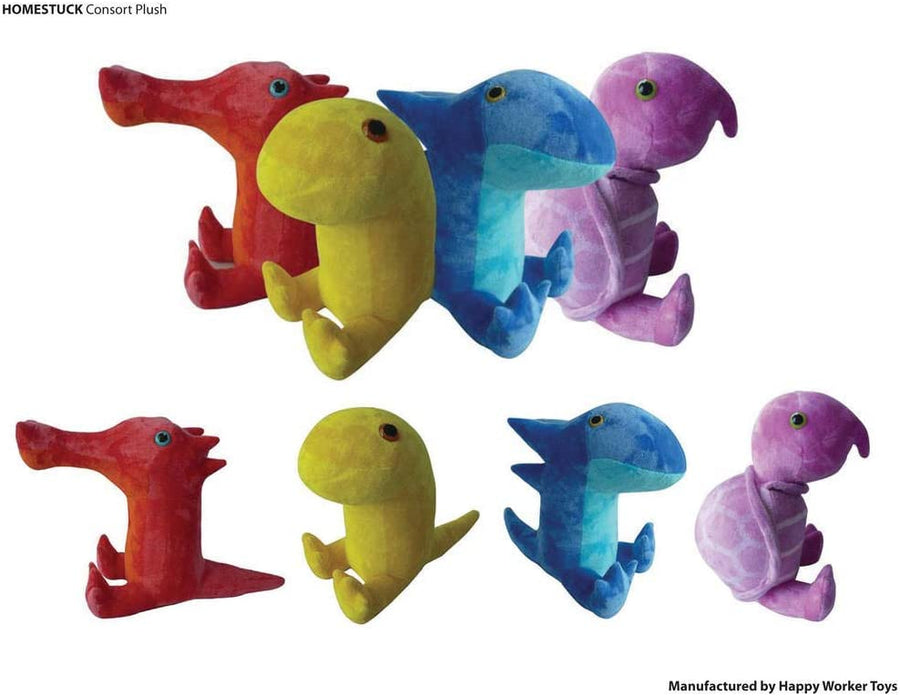 Vinceron Homestuck Crocodile Iguana Salamander Turtle Consort Exclusive Limited Edition Plush Stuffed Animal (4-Pack)