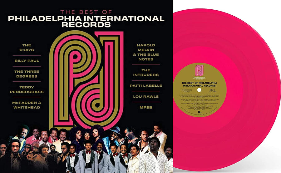 The Best Of The Philadelphia International Records Exclusive Limited Edition Hot Pink Colored Vinyl LP Record
