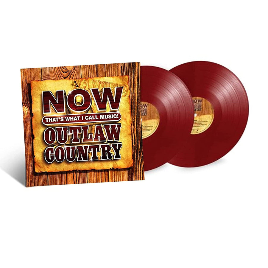 Now That's What I Call Music - Outlaw Country Exclusive Limited Edition Maroon Colored Vinyl LP