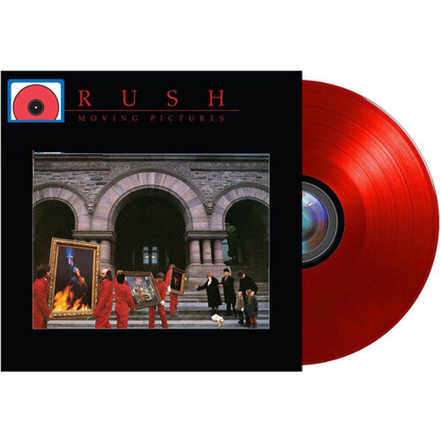 Rush - Moving Pictures 40th Exclusive Limited Edition Red Color Vinyl LP Record
