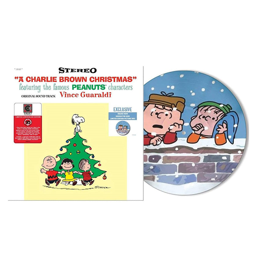 Vince Guaraldi Trio - Charlie Brown Christmas Exclusive Picture Disc With Lenticular Cover Vinyl [LP_Record]
