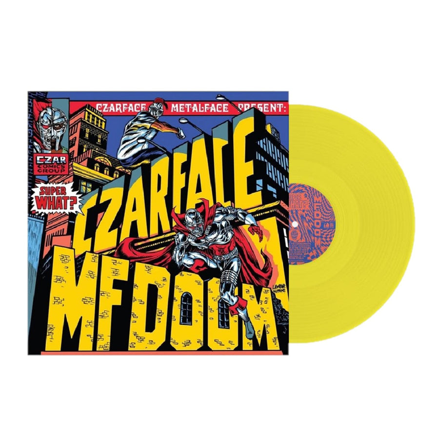 Czarface And Mf Doom - Super What? Exclusive Limited Edition Yellow Colored LP Vinyl Record