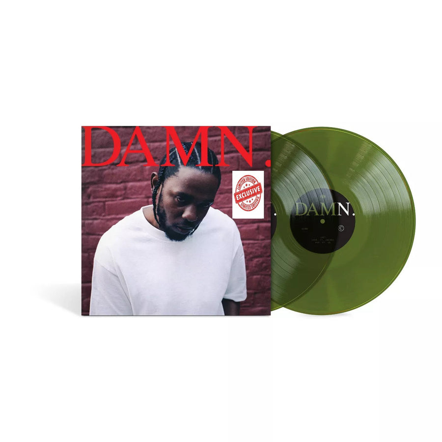 Kendrick Lamar - Damn Exclusive Limited Edition Translucent Forest Green Vinyl [2LP_Record]
