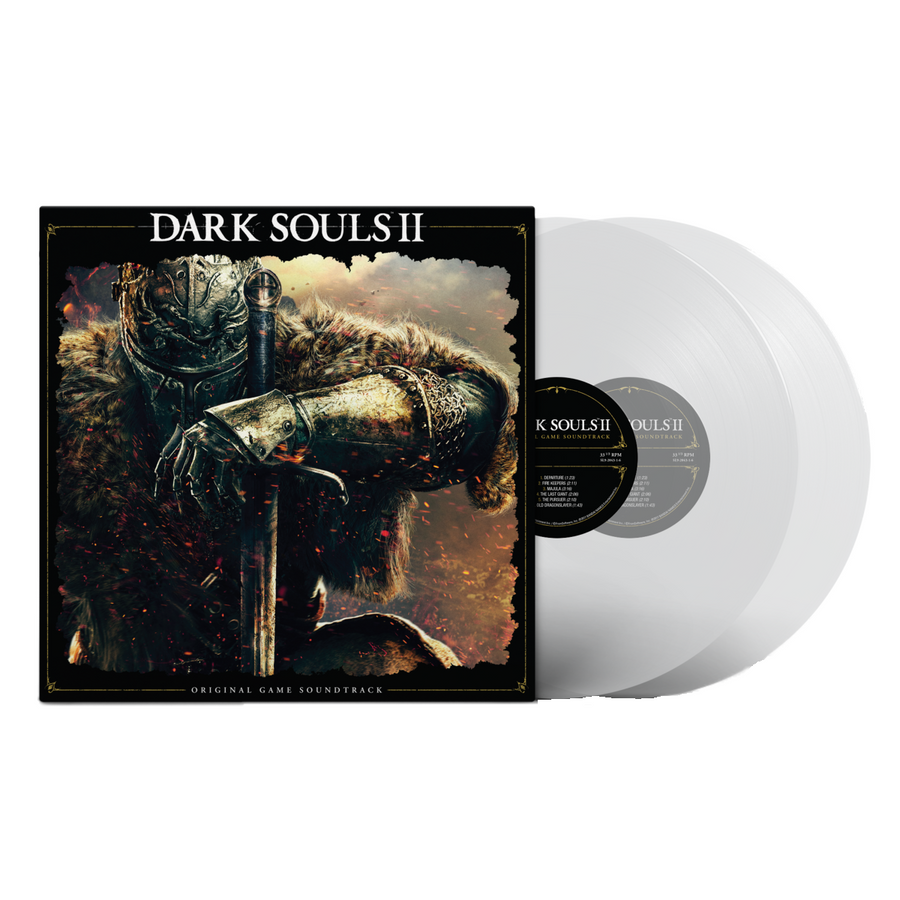 Dark Souls II Sound Track Limited Edition Exclusive Clear Colored Vinyl Album 2x LP Record