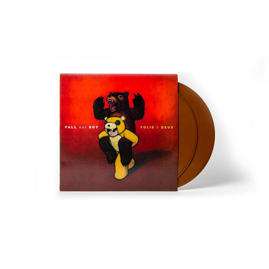 Fall Out Boy Folie A Deux Exclusive Limited Edition Opaque Brown Vinyl