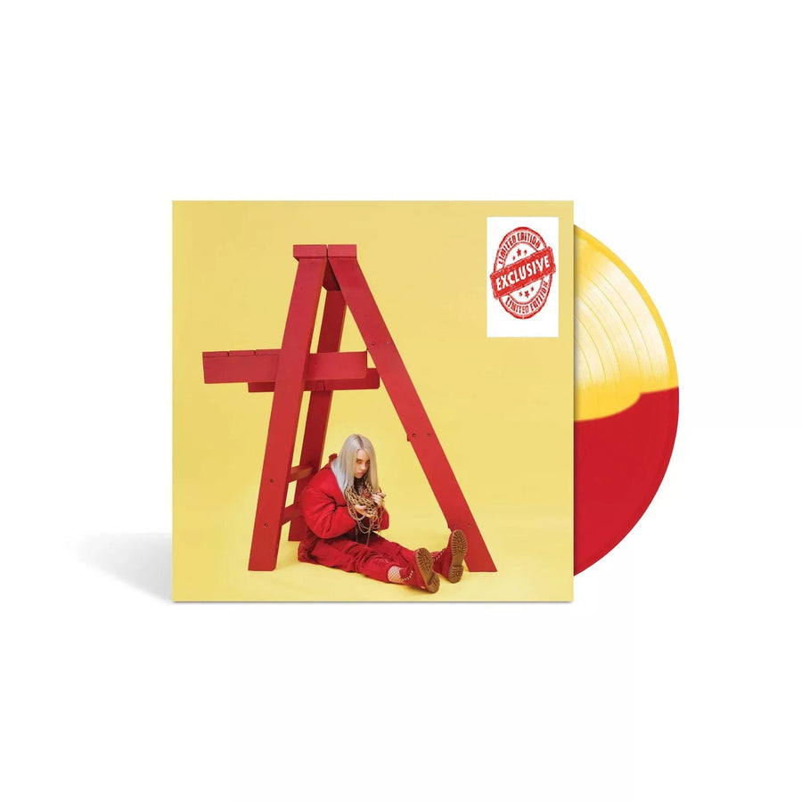 Billie Eilish - Don'T Smile At Me Exclusive Yellow & Red Split Vinyl LP Record