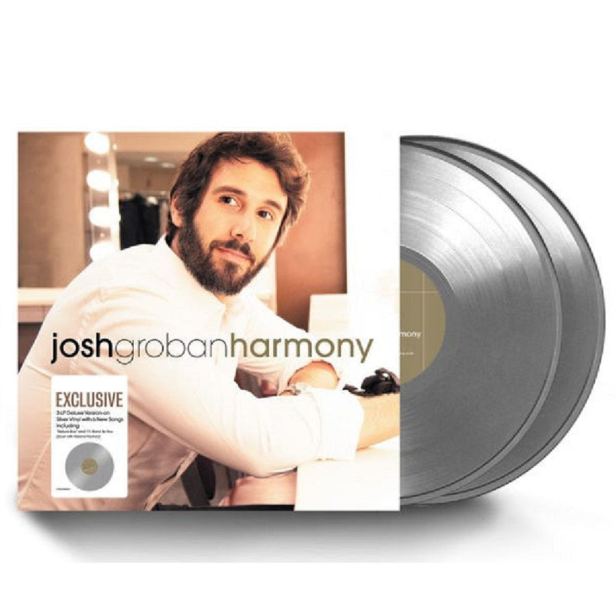 Josh Groban Harmony Exclusive Silver 2x LP Vinyl Record Deluxe Edition