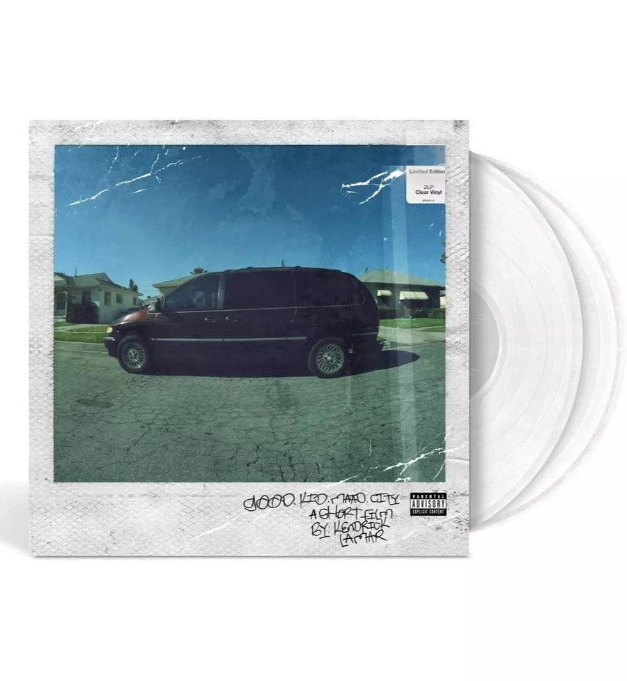 Kendrick Lamar - Good Kid, m.A.A.d city Limited Edition 2LP Exclusive Clear Vinyl