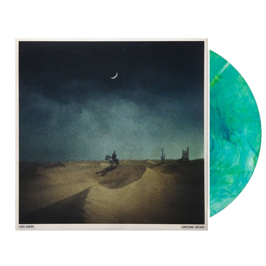 Lord Huron - Lonesome Dreams Exclusive Limited Edition Blue & Green Swirl Vinyl LP Record
