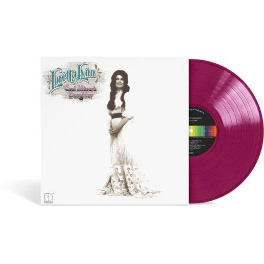 Loretta Lynn - Coal Miner's Daughter Exclusive Purple Vinyl LP Record