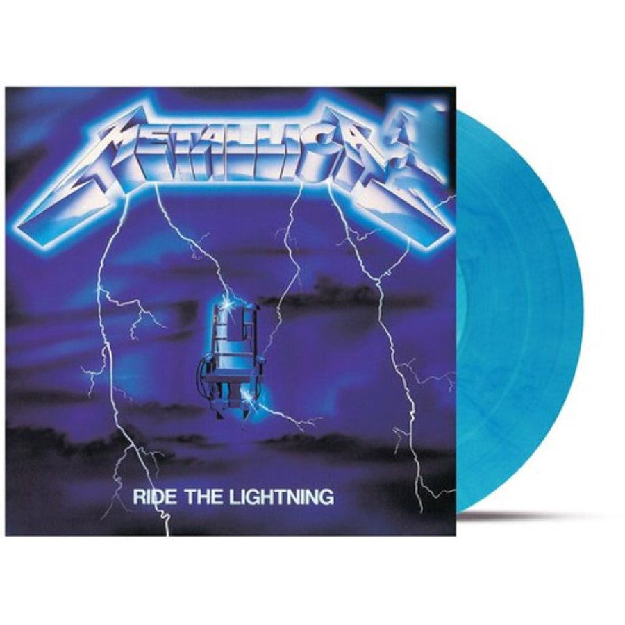 Metallica - Ride the Lightning Exclusive Electric Blue Vinyl LP Record