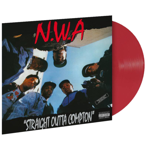 N.W.A Straight Outta Compton Limited Edition Red Color Vinyl LP Record