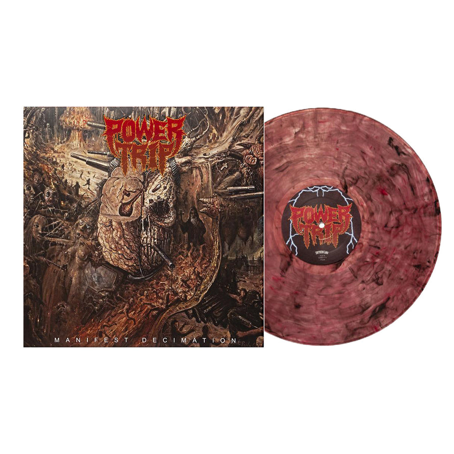 Power Trip - Manifest Decimation Exclusive Bloodshed Vinyl LP Limited Edition #1000 Copies