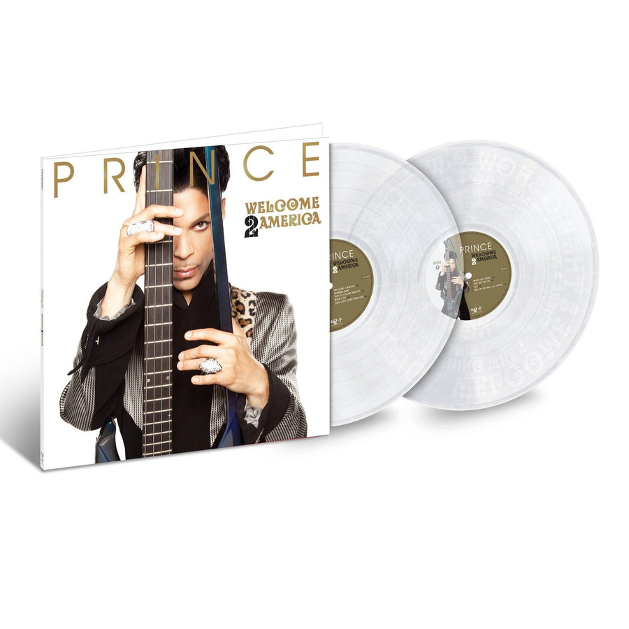 Prince Welcome 2 America Exclusive Limited Edition Clear 2x LP Vinyl