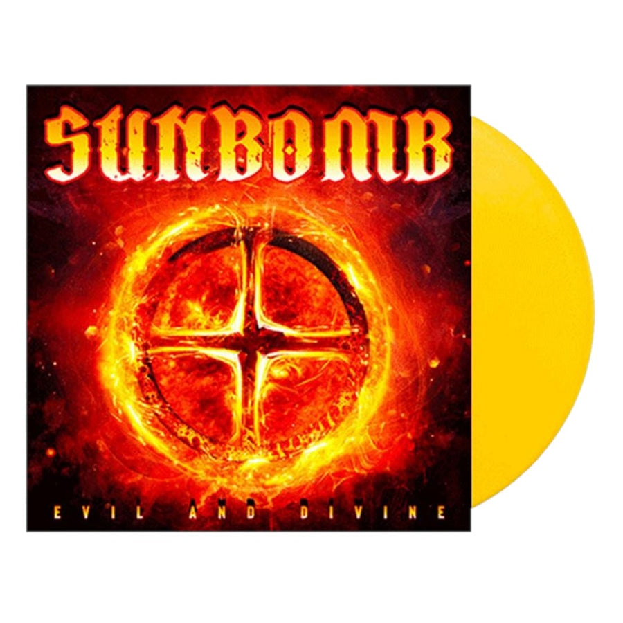 Sunbomb - Evil And Divine Exclusive Limited Edition Yellow Colored Vinyl LP