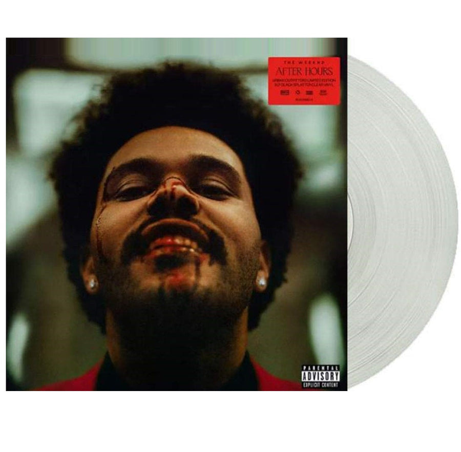 The Weeknd - After Hours Exclusive Clear With Black Splatter Vinyl Album LP_Record