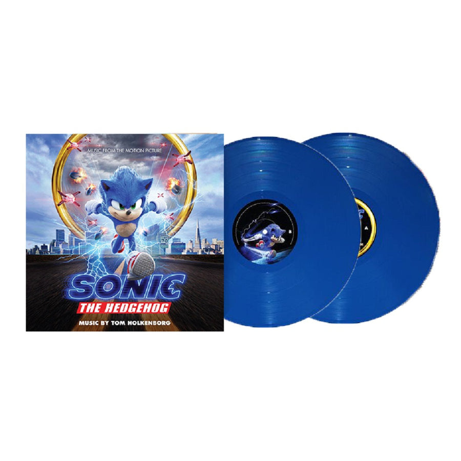 Sonic the Hedgehog Music From Movie Exclusive Blue Color Vinyl LP