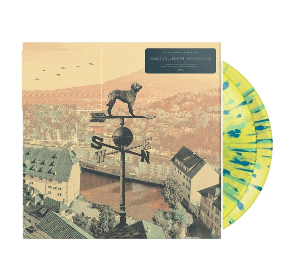 Cold Collective - Weathervane Exclusive Limited Yellow With Blue & Green Splatter Vinyl 2xLP Record