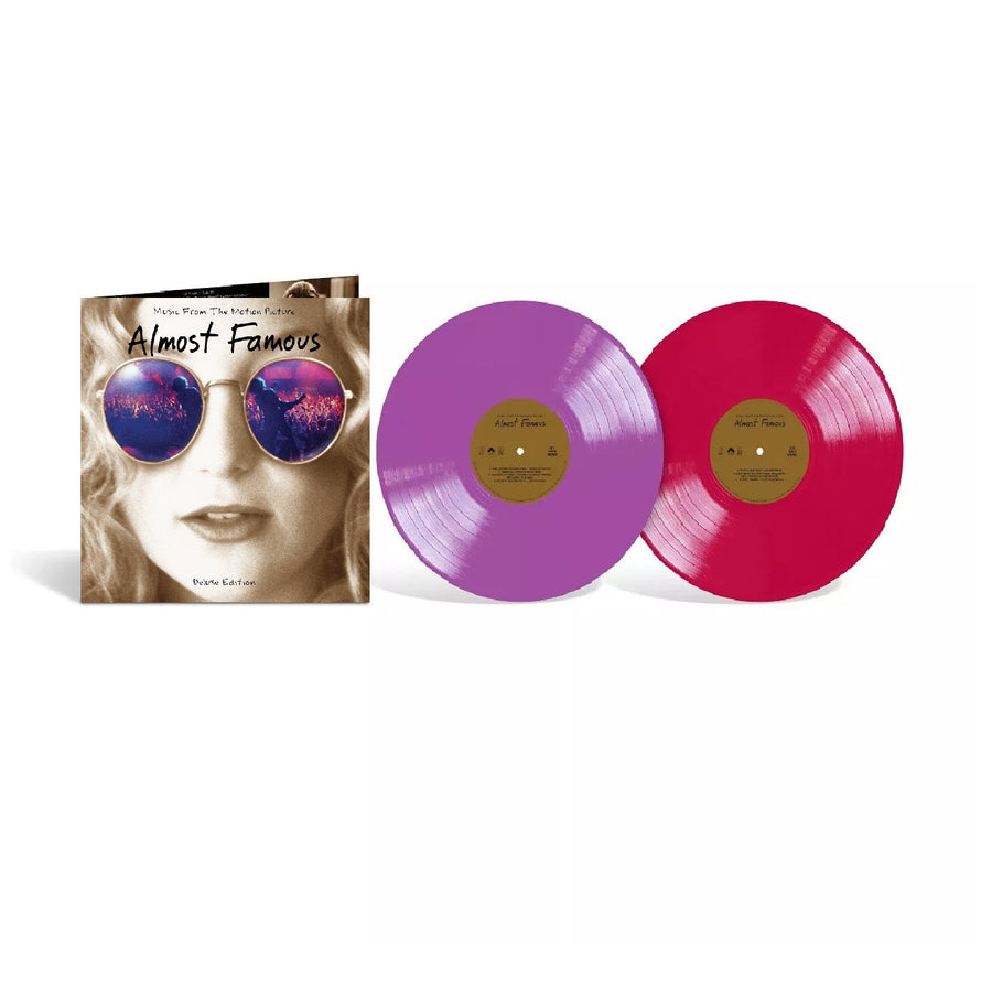 Almost Famous Original Movie Soundtrack Exclusive Purple & Magenta Color 2x LP Vinyl Record