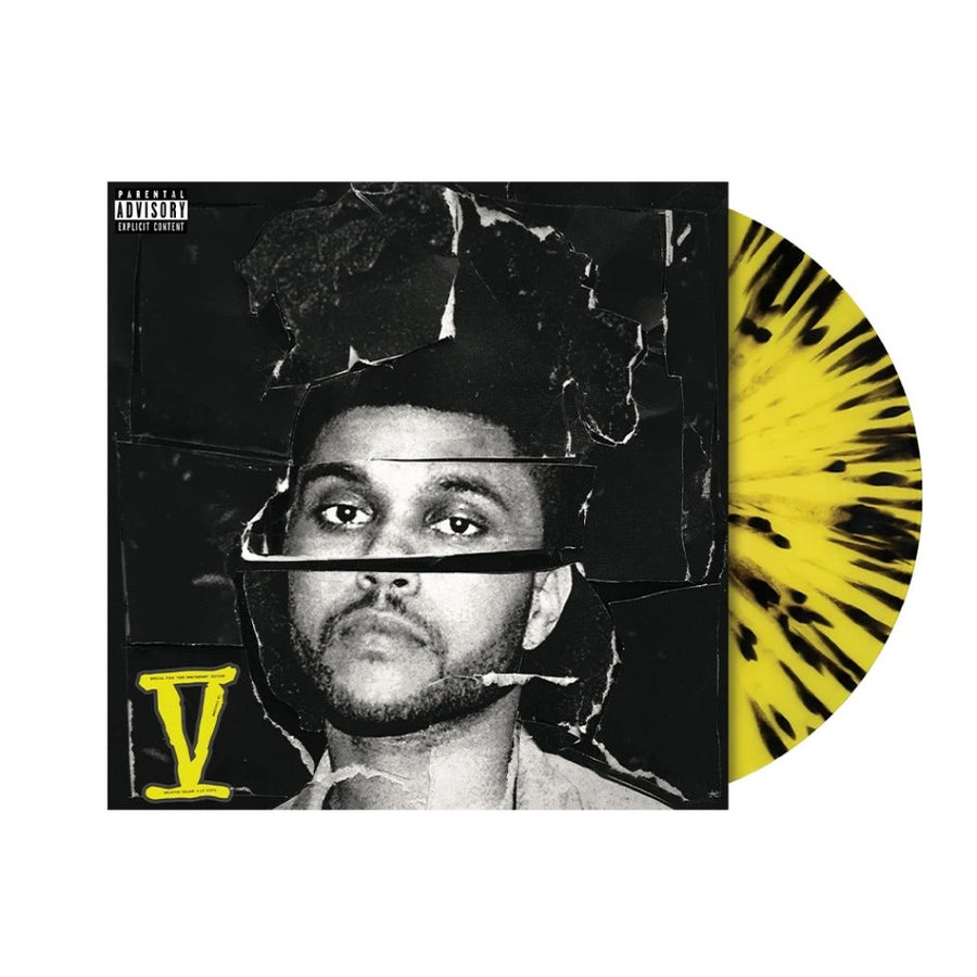 The Weeknd Beauty Behind The Madness Exclusive Yellow Splatter Vinyl