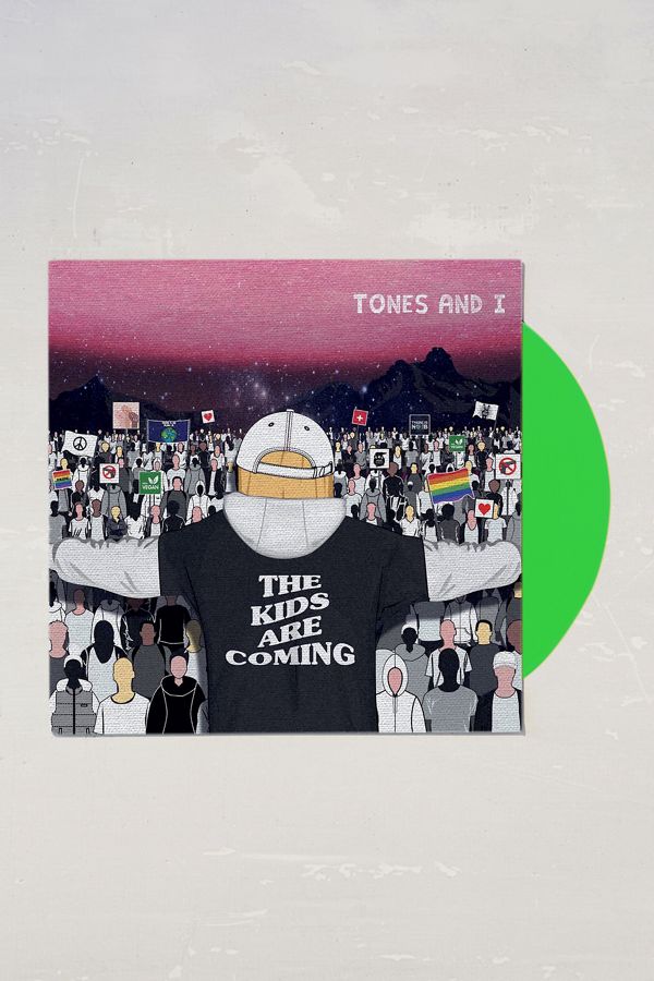 Tones and I - The Kids Are Coming Limited Edition Exclusive Green Vinyl VG+NM