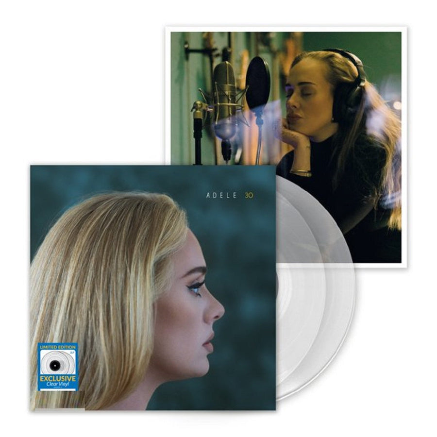 Adele - 30 Exclusive Limited Edition Crystal Clear Vinyl 2xLP Record