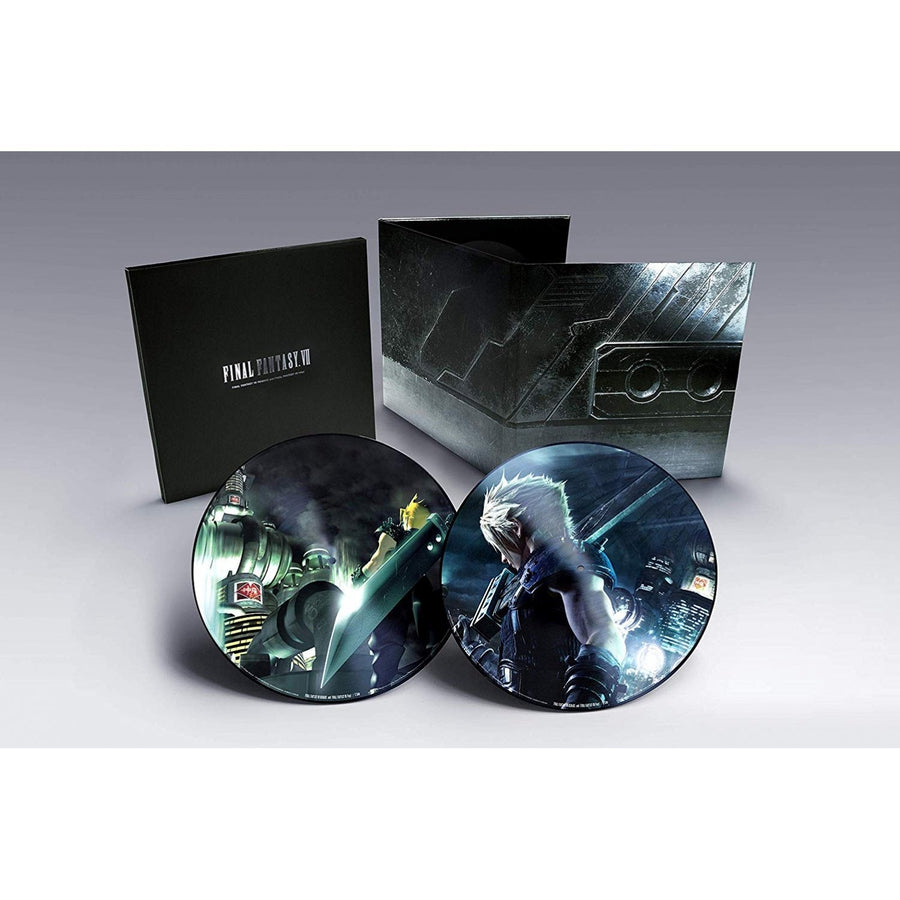 Final Fantasy VII Remake And Final Fantasy VII Soundtrack Exclusive Picture Disc 2x LP Vinyl Record