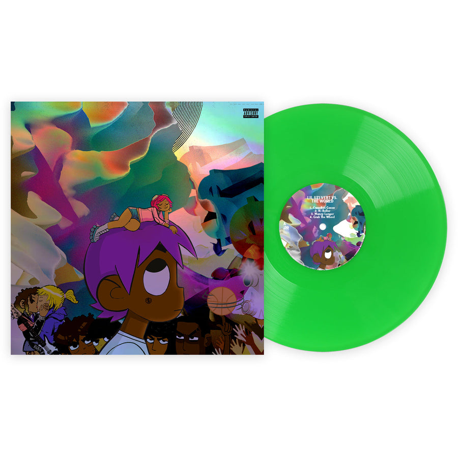 Lil Uzi Vert VS The World Exclusive Neon Green Color Vinyl LP [Club Edition] VMP ROTM