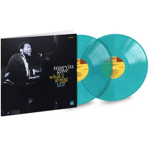 Marvin Gaye - What'S Going On Live Exclusive Limited Edition Translucent Turquoise Vinyl 2LP