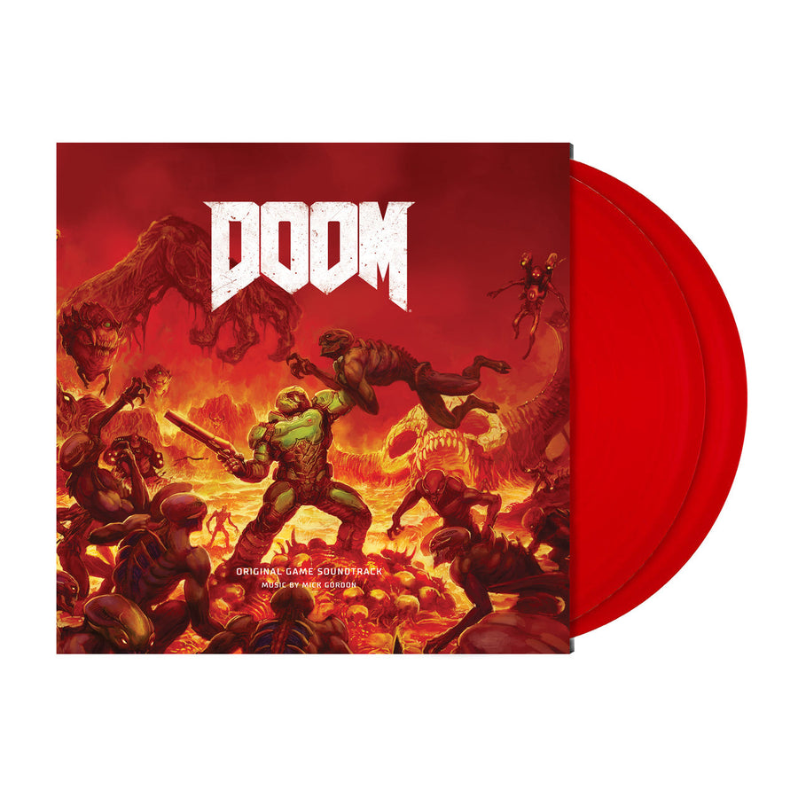 Mick Gordon - Doom Soundtrack Exclusive Red Color Vinyl LP Record Video Game Music VGM