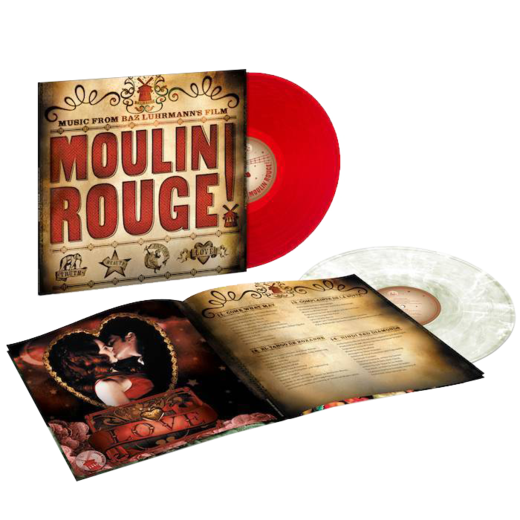 Various Artists - Moulin Rouge OST Exclusive Limited Edition Red/Clear Vinyl [2LP_Record]