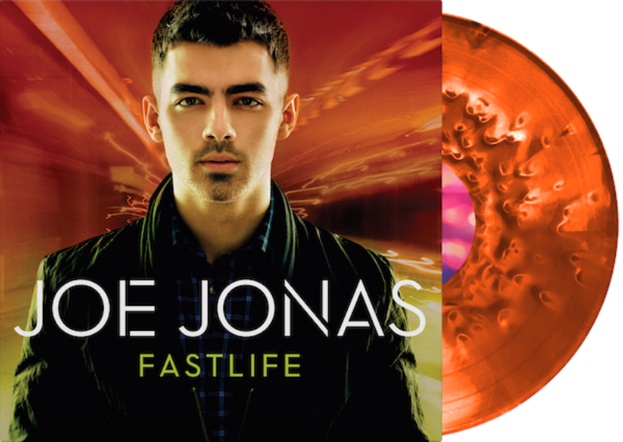 Jonas Brothers - Fastlife Exclusive Orange Splatter Colored Vinyl LP [LP_Record] Club Edition