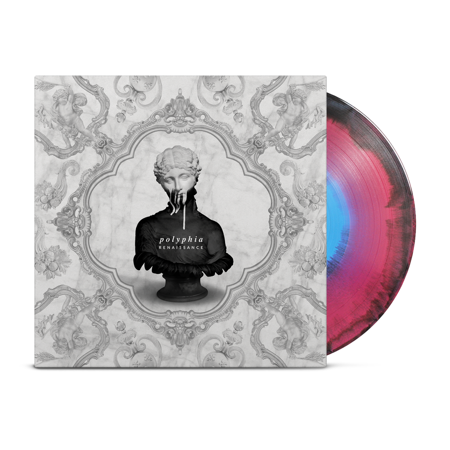 Polyphia - Renaissance Exclusive Limited Edition Pink Blue & Black Mix Colored Vinyl LP