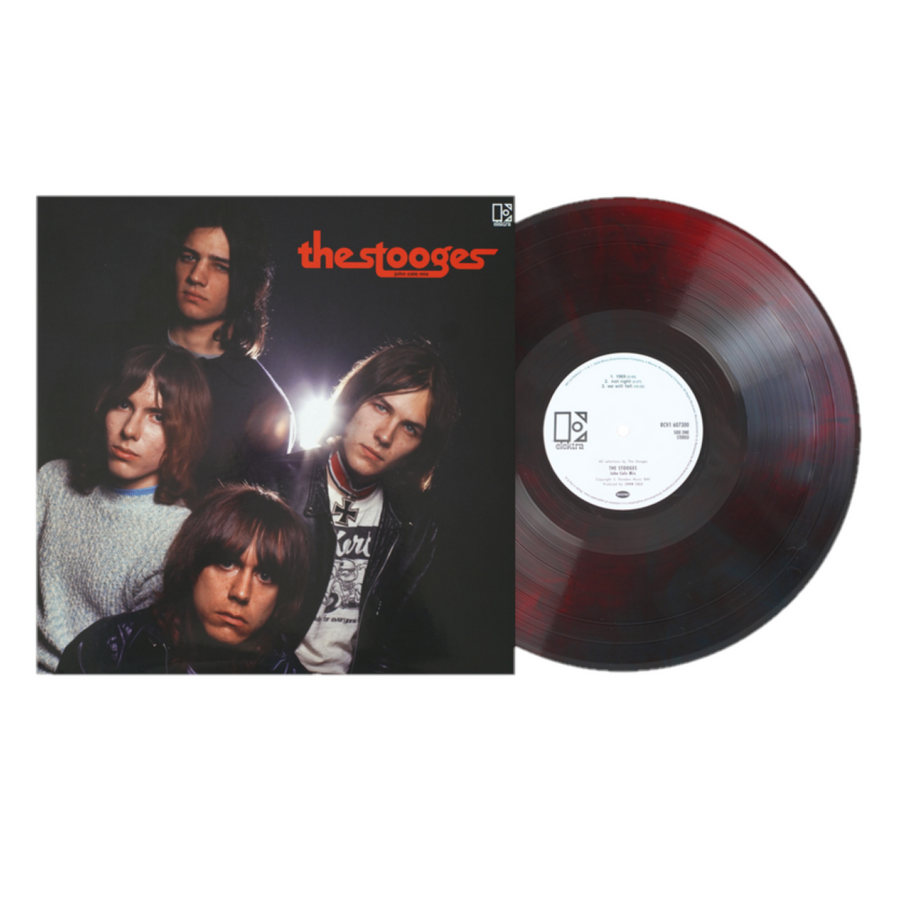 The Stooges John Cale Mix Exclusive Red Black Marble Vinyl