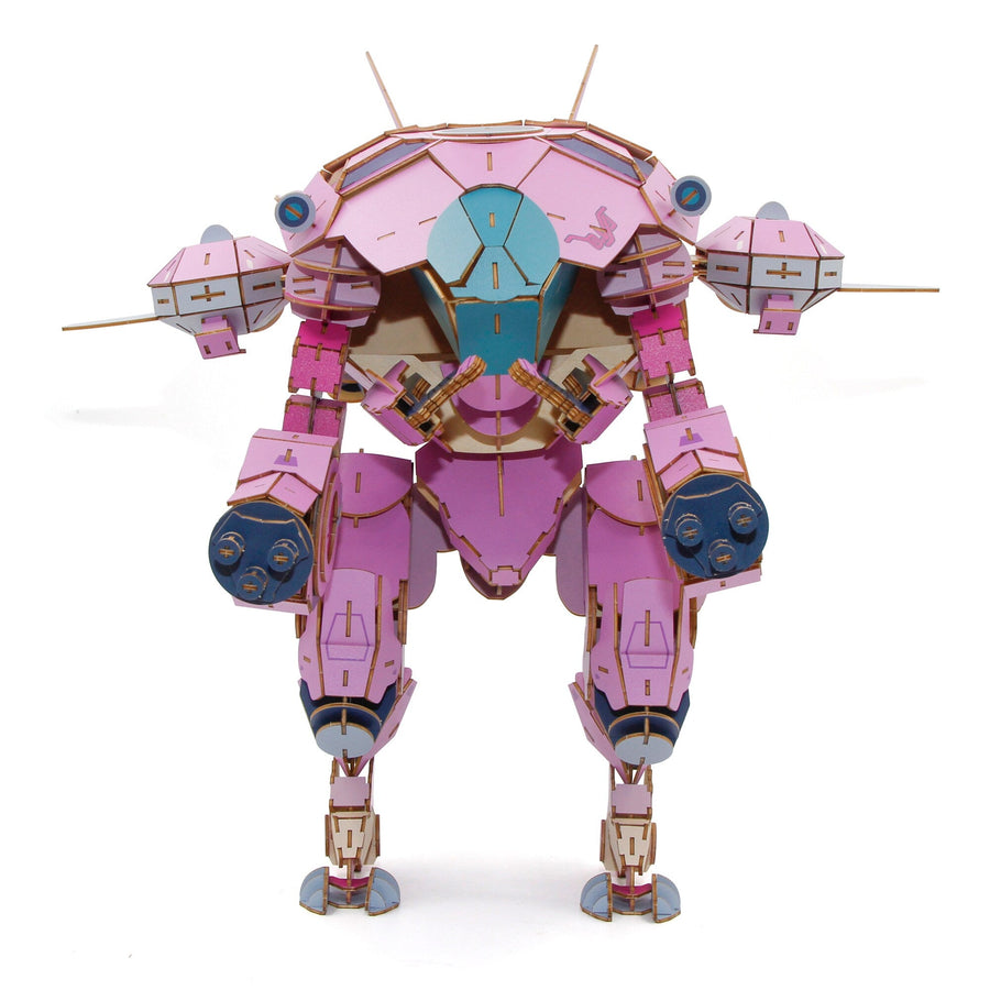 Overwatch D.Va MEKA 3D Wood Puzzle & Model Figure Kit